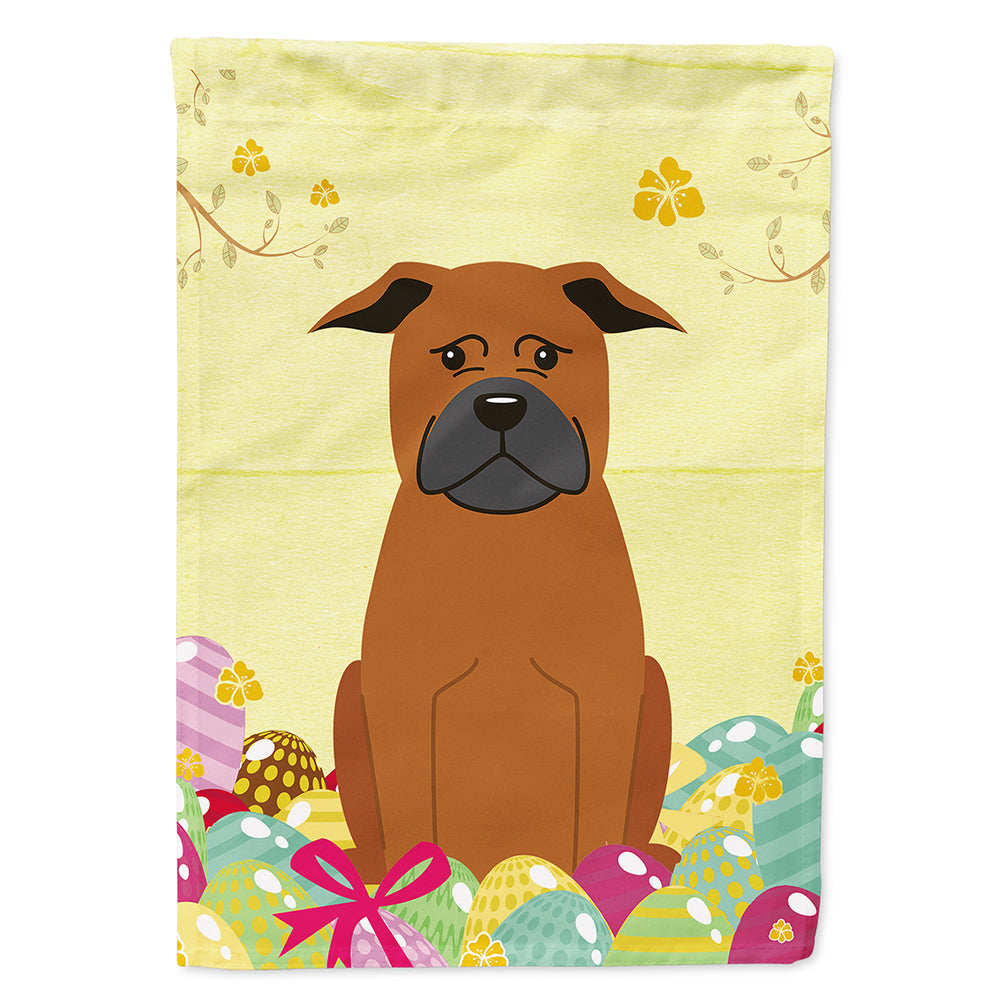 Easter Eggs Chinese Chongqing Dog House Flag 28x40 Porch Sleeve Pole Decorative Outside Yard Banner Artwork Wall Hanging, Polyester