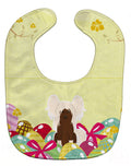Easter Eggs Chinese Crested Cream Baby Bib Easy-Clean Baby Bib Baby Feeding Accessory Baby Mealtime Essential, 10 x 13, Multicolor