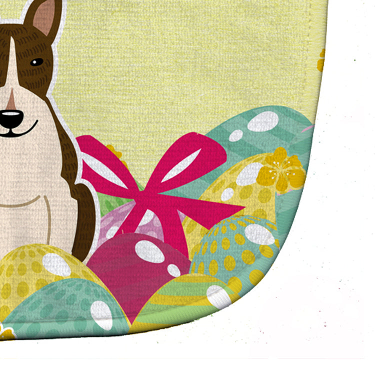 Easter Eggs Bull Terrier Dark Brindle Baby Bib Easy-Clean Baby Bib Baby Feeding Accessory Baby Mealtime Essential, 10 x 13, Multicolor