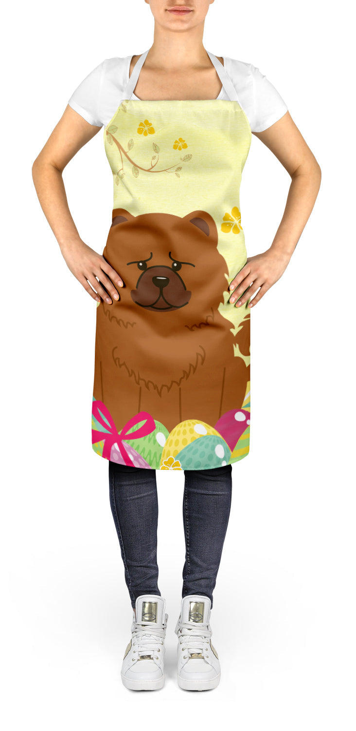 Easter Eggs Chow Chow Red Apron Cooking Kitchen Server Baking Crafts Gardening for Adult Women Men, Unisex, Large, Multicolor