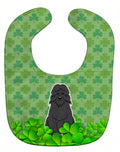 Bouvier des Flandres Shamrocks Baby Bib Easy-Clean Baby Bib Baby Feeding Accessory Baby Mealtime Essential, 10 x 13, Multicolor