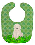 Great Pyrenese Shamrocks Baby Bib Easy-Clean Baby Bib Baby Feeding Accessory Baby Mealtime Essential, 10 x 13, Multicolor