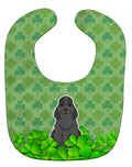 Cocker Spaniel Black Shamrocks Baby Bib Easy-Clean Baby Bib Baby Feeding Accessory Baby Mealtime Essential, 10 x 13, Multicolor