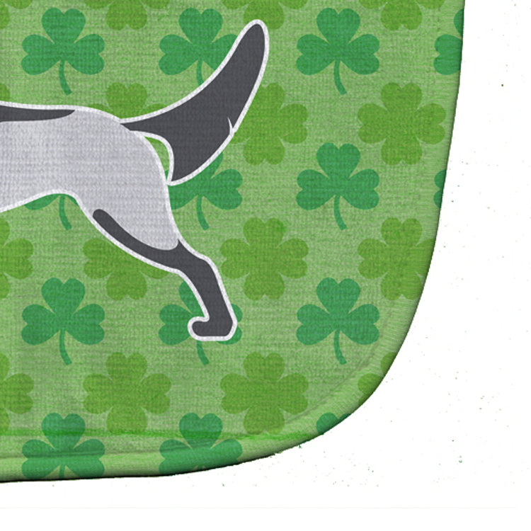 English Setter Shamrocks  Baby Bib Easy-Clean Baby Bib Baby Feeding Accessory Baby Mealtime Essential, 10 x 13, Multicolor
