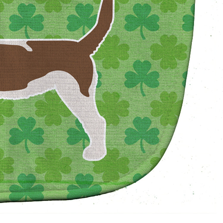 Grand Basset Griffon Vendeen Shamrocks  Baby Bib Easy-Clean Baby Bib Baby Feeding Accessory Baby Mealtime Essential, 10 x 13, Multicolor