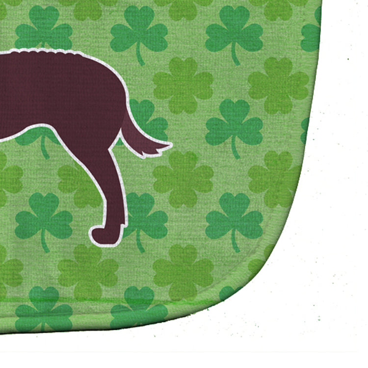American Water Spaniel Shamrocks  Baby Bib Easy-Clean Baby Bib Baby Feeding Accessory Baby Mealtime Essential, 10 x 13, Multicolor