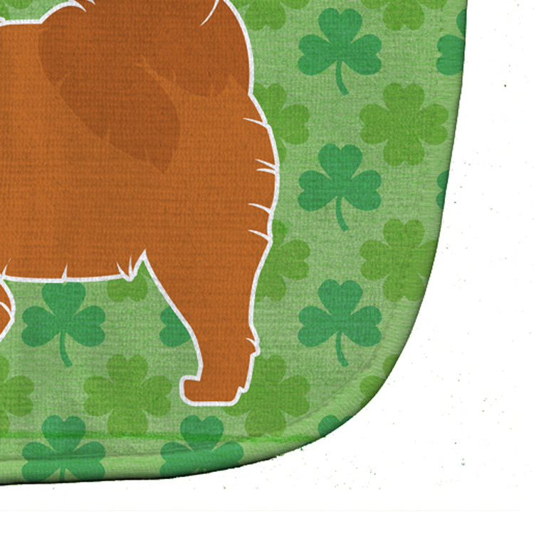 Chow Chow Shamrocks  Baby Bib Easy-Clean Baby Bib Baby Feeding Accessory Baby Mealtime Essential, 10 x 13, Multicolor