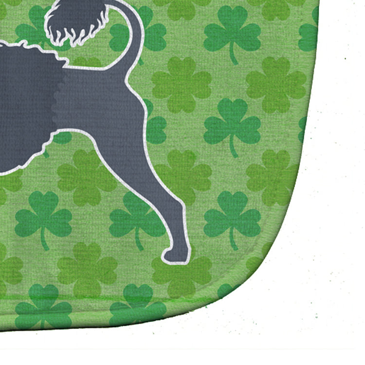 Portuguese Water Dog Shamrocks  Baby Bib Easy-Clean Baby Bib Baby Feeding Accessory Baby Mealtime Essential, 10 x 13, Multicolor