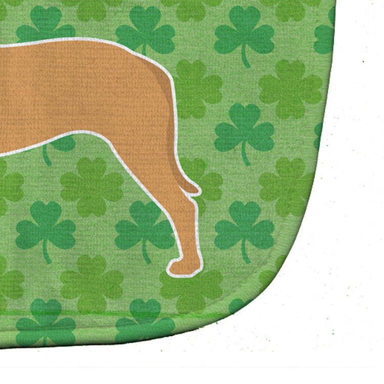 Bullmastiff Shamrocks  Baby Bib Easy-Clean Baby Bib Baby Feeding Accessory Baby Mealtime Essential, 10 x 13, Multicolor