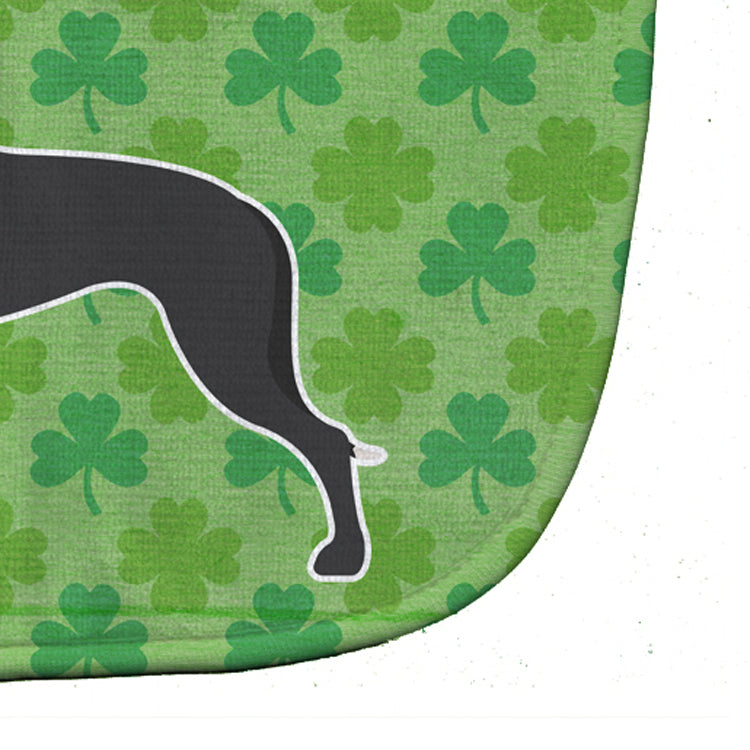 Great Dane Shamrocks  Baby Bib Easy-Clean Baby Bib Baby Feeding Accessory Baby Mealtime Essential, 10 x 13, Multicolor
