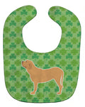 Fila Brasileiro Shamrocks  Baby Bib Easy-Clean Baby Bib Baby Feeding Accessory Baby Mealtime Essential, 10 x 13, Multicolor