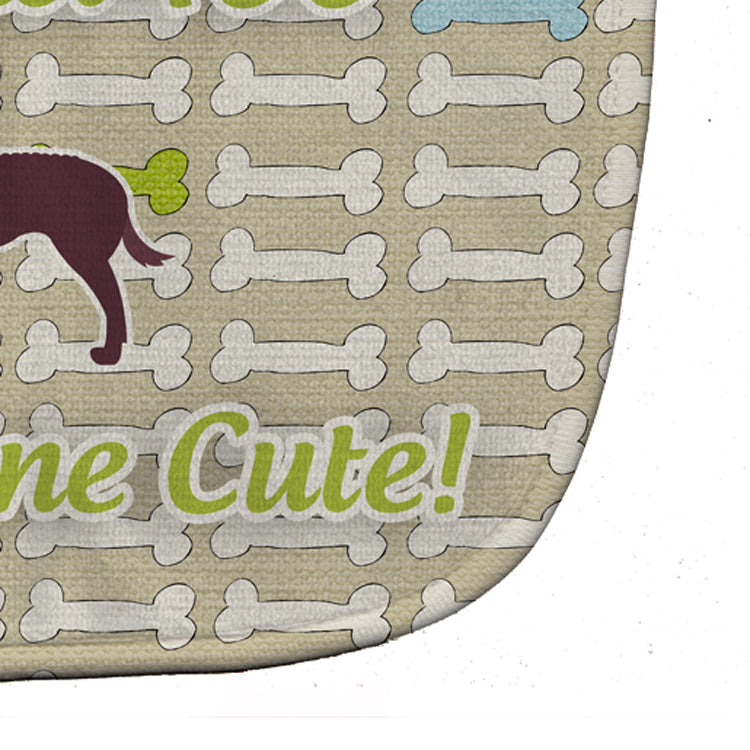 American Water Spaniel Dog Gone Cute Baby Bib Easy-Clean Baby Bib Baby Feeding Accessory Baby Mealtime Essential, 10 x 13, Multicolor
