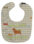Norfolk Terrier Dog Gone Cute Baby Bib Easy-Clean Baby Bib Baby Feeding Accessory Baby Mealtime Essential, 10 x 13, Multicolor