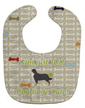 Bernese Mountain Dog Dog Gone Cute Baby Bib Easy-Clean Baby Bib Baby Feeding Accessory Baby Mealtime Essential, 10 x 13, Multicolor