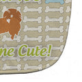 Pekingese Dog Gone Cute Baby Bib Easy-Clean Baby Bib Baby Feeding Accessory Baby Mealtime Essential, 10 x 13, Multicolor