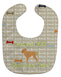 Dog Gone Cute Brussels Griffon Baby Bib Easy-Clean Baby Bib Baby Feeding Accessory Baby Mealtime Essential, 10 x 13, Multicolor
