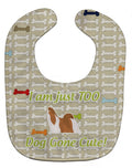 Shih Tzu Dog Gone Cute Baby Bib Easy-Clean Baby Bib Baby Feeding Accessory Baby Mealtime Essential, 10 x 13, Multicolor
