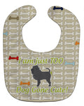 Affenpinscher Dog Gone Cute Baby Bib Easy-Clean Baby Bib Baby Feeding Accessory Baby Mealtime Essential, 10 x 13, Multicolor