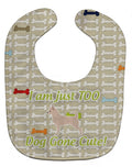 Chihuahua Dog Gone Cute Baby Bib Easy-Clean Baby Bib Baby Feeding Accessory Baby Mealtime Essential, 10 x 13, Multicolor