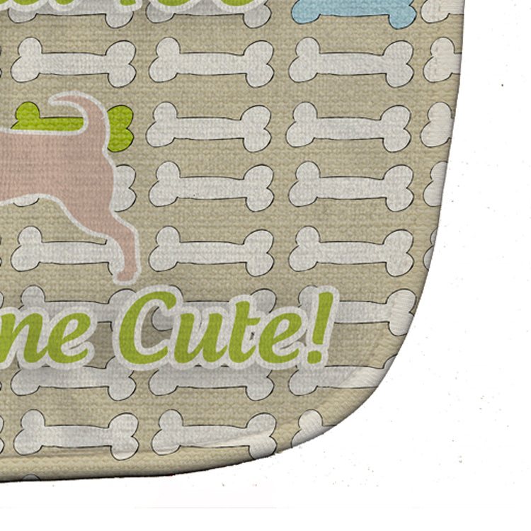 Chihuahua Dog Gone Cute Baby Bib Easy-Clean Baby Bib Baby Feeding Accessory Baby Mealtime Essential, 10 x 13, Multicolor