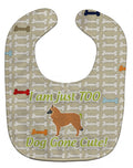 Belgian Shepherd Dog Gone Cute Baby Bib Easy-Clean Baby Bib Baby Feeding Accessory Baby Mealtime Essential, 10 x 13, Multicolor