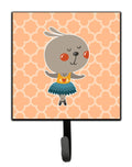 Ballerina Rabbit Leash or Key Holder Wall Hooks, Key Hooks Holder, Coat Rack Wall Mount, Coat Hooks, Hooks for Hanging Keys, Towels, Aprons, Leashes