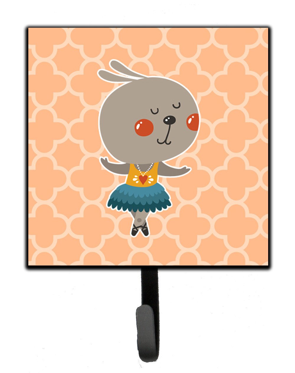 Ballerina Rabbit Leash or Key Holder Wall Hooks, Key Hooks Holder, Coat Rack Wall Mount, Coat Hooks, Hooks for Hanging Keys, Towels, Aprons, Leashes