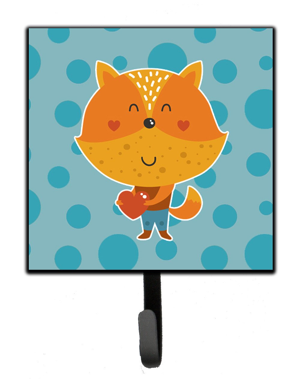 Polkadot Squirrel Leash or Key Holder Wall Hooks, Key Hooks Holder, Coat Rack Wall Mount, Coat Hooks, Hooks for Hanging Keys, Towels, Aprons, Leashes