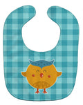 Wise Owl Baby Bib Easy-Clean Baby Bib Baby Feeding Accessory Baby Mealtime Essential, 10 x 13, Multicolor