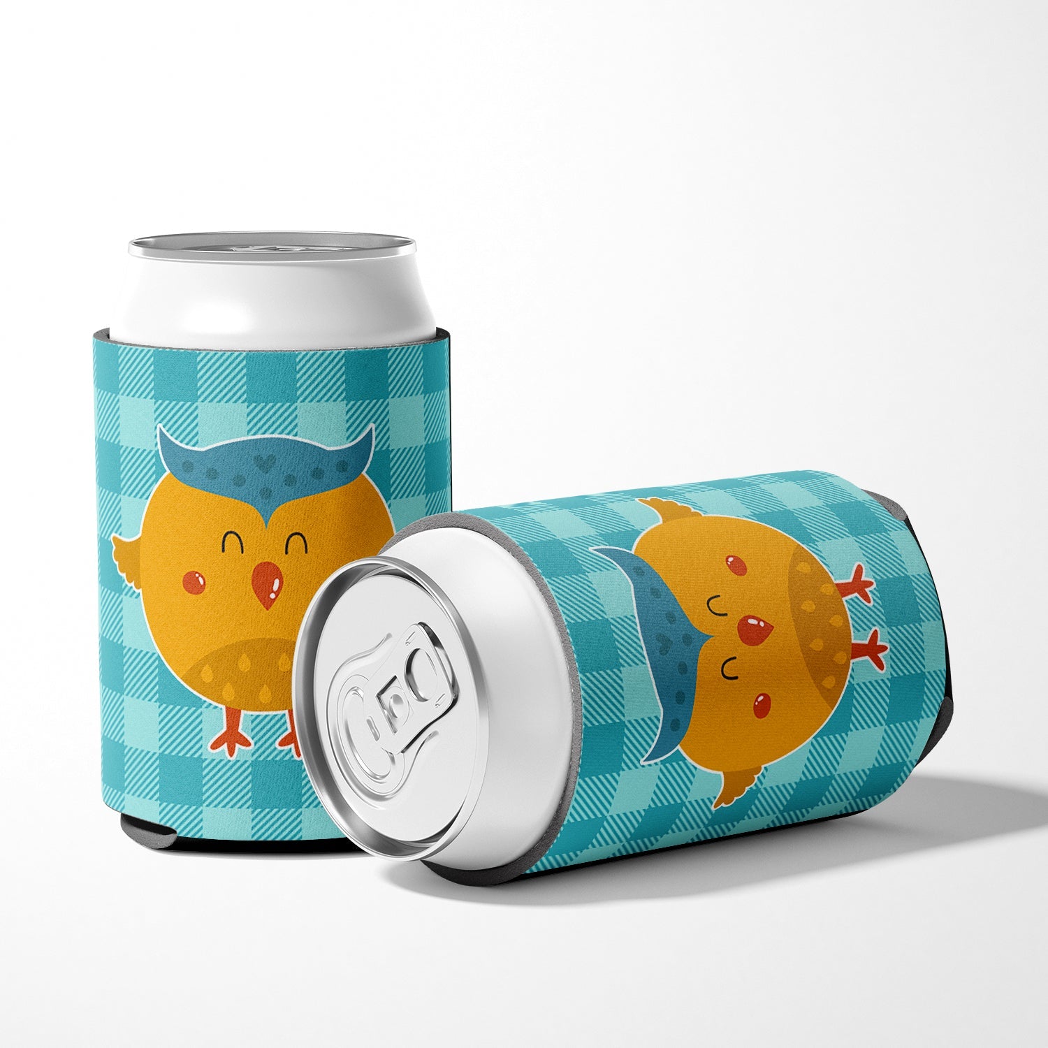 Wise Owl Can or Bottle Hugger Cooler Sleeve for Standard 12 oz Cans, Insulated Foam Beer & Soda Can Hugger Reusable