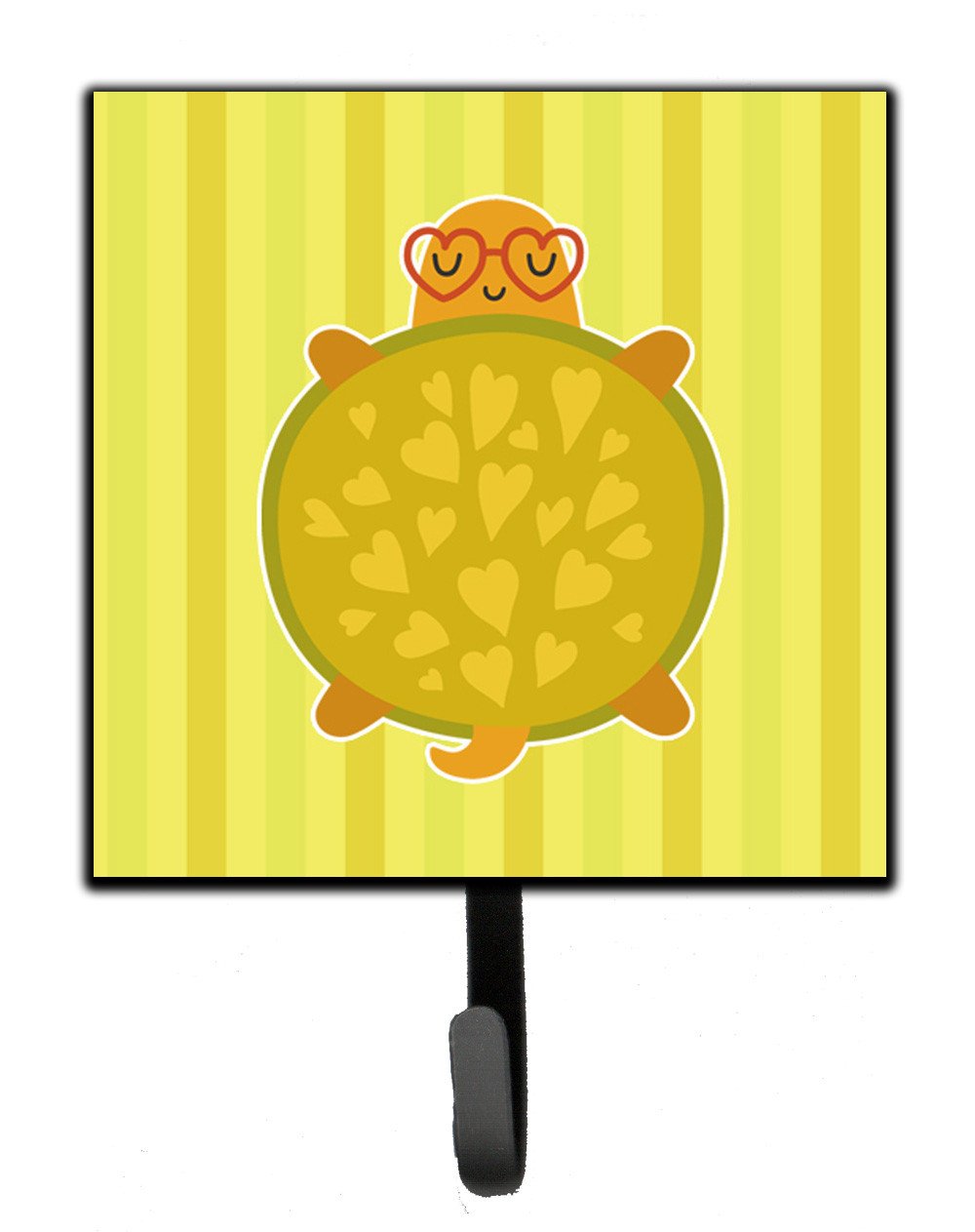 Turtle with Glasses Leash or Key Holder Wall Hooks, Key Hooks Holder, Coat Rack Wall Mount, Coat Hooks, Hooks for Hanging Keys, Towels, Aprons, Leashes