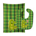 Alligator Love Baby Bib & Burp Cloth Easy-Clean Baby Bib Baby Feeding Accessory Baby Mealtime Essential