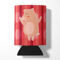 Dancing Pig Can or Bottle Hugger Cooler Sleeve for Standard 12 oz Cans, Insulated Foam Beer & Soda Can Hugger Reusable