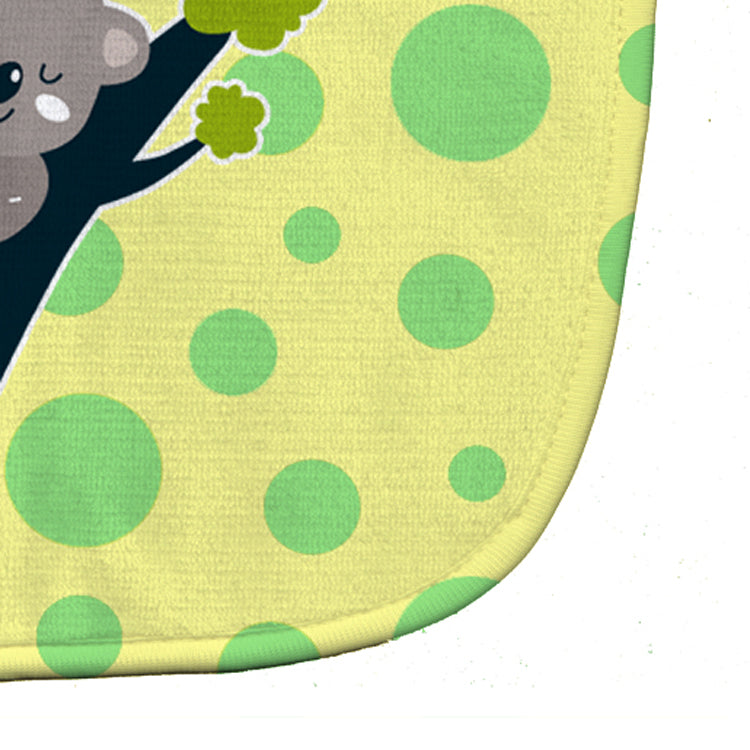 Koala Naptime Baby Bib Easy-Clean Baby Bib Baby Feeding Accessory Baby Mealtime Essential, 10 x 13, Multicolor