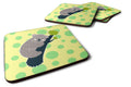 Koala Naptime Foam Coasters Set of 4 Cup Coasters for Indoor Outdoor, Tabletop Protection, Anti Slip, Mouse pad Material