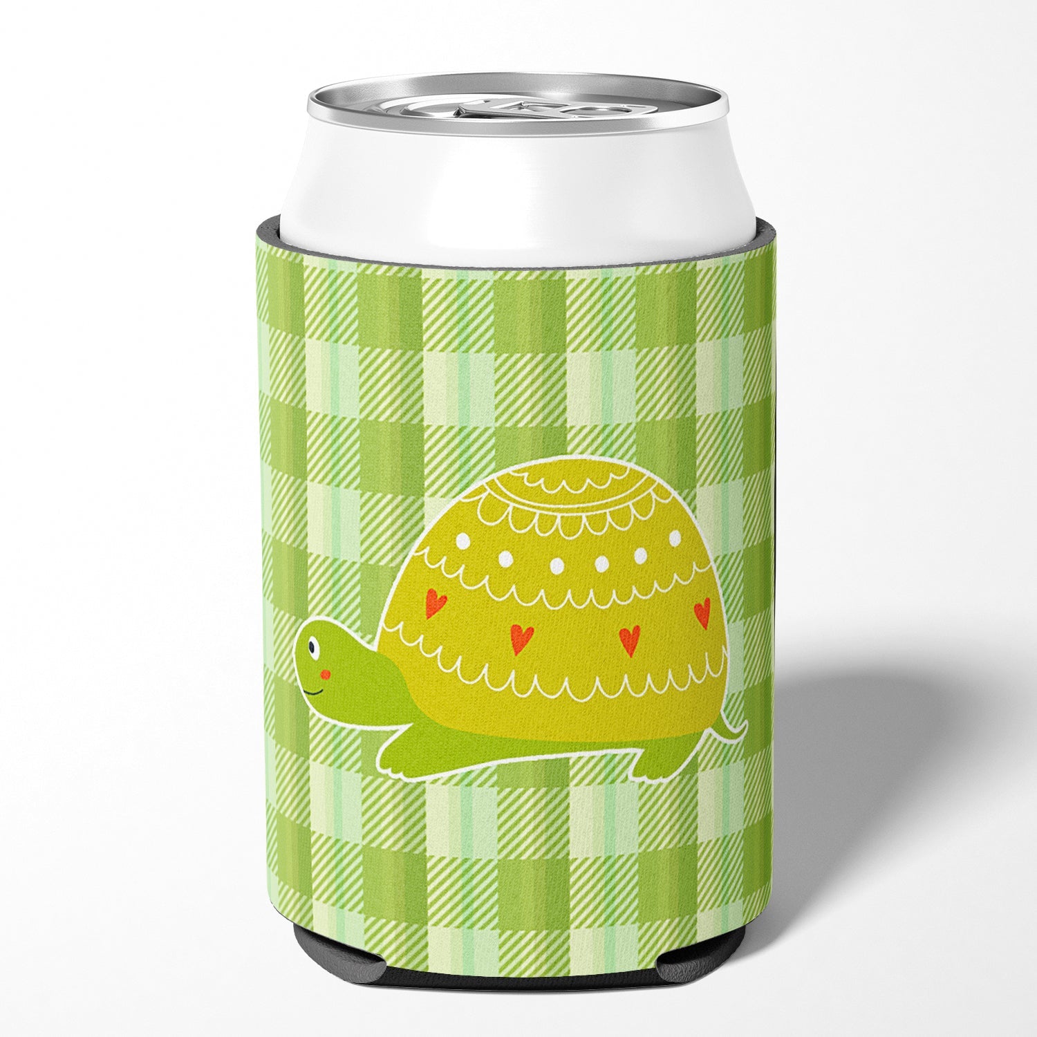 Turtle on the Move Can or Bottle Hugger Cooler Sleeve for Standard 12 oz Cans, Insulated Foam Beer & Soda Can Hugger Reusable