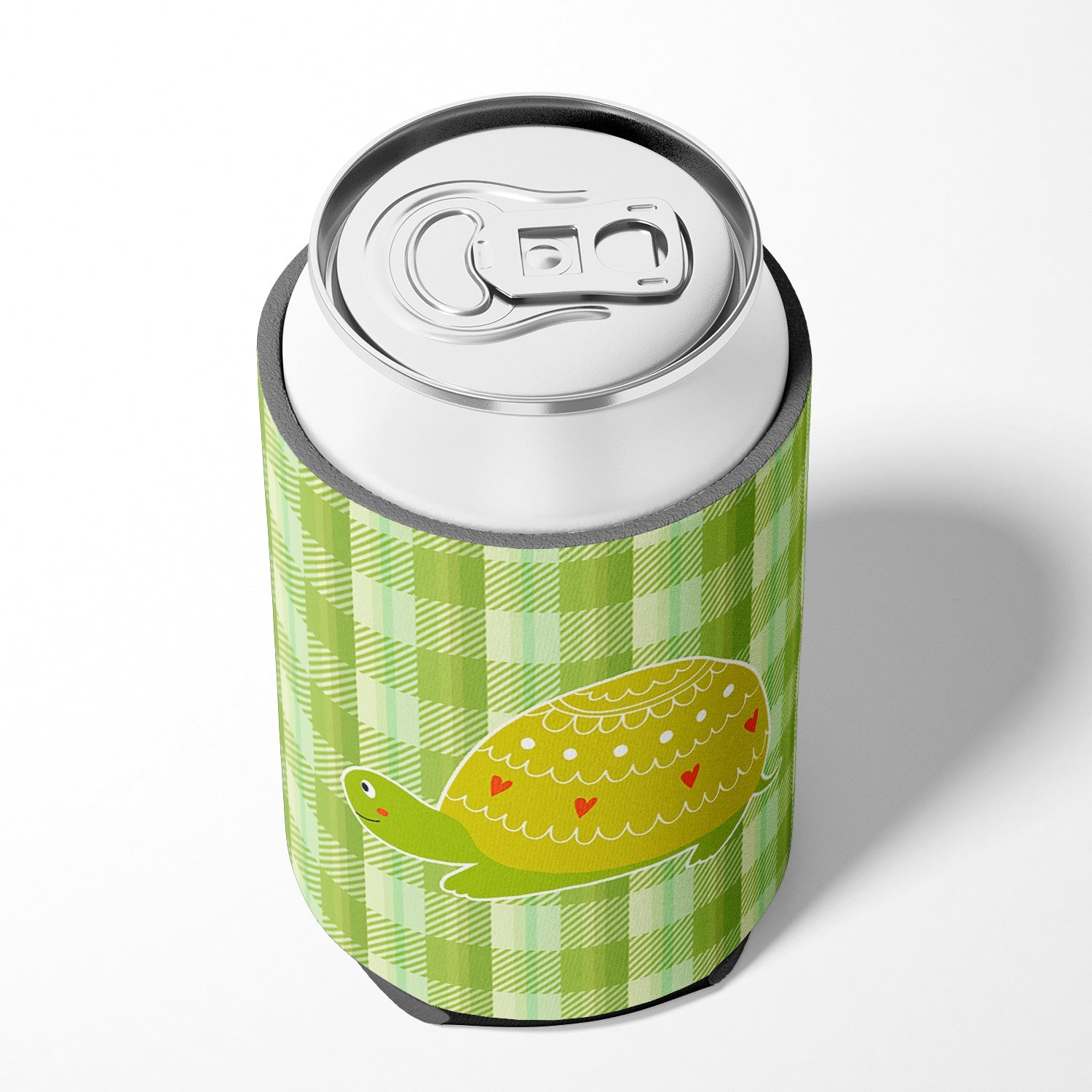 Turtle on the Move Can or Bottle Hugger Cooler Sleeve for Standard 12 oz Cans, Insulated Foam Beer & Soda Can Hugger Reusable