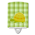 Turtle on the Move Ceramic Night Light Compact, UL-Certified, Ideal for Bedroom, Bathroom, Nursery, Hallway, Kitchen, 6x4x3, Multicolor