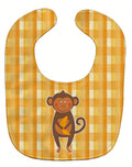 Monkey Business Baby Bib Easy-Clean Baby Bib Baby Feeding Accessory Baby Mealtime Essential, 10 x 13, Multicolor