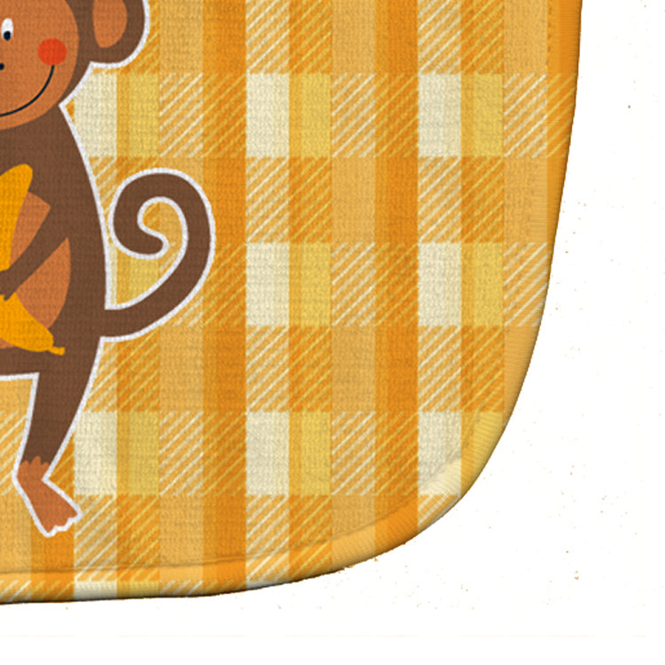 Monkey Business Baby Bib Easy-Clean Baby Bib Baby Feeding Accessory Baby Mealtime Essential, 10 x 13, Multicolor