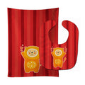 Lion Love Baby Bib & Burp Cloth Easy-Clean Baby Bib Baby Feeding Accessory Baby Mealtime Essential