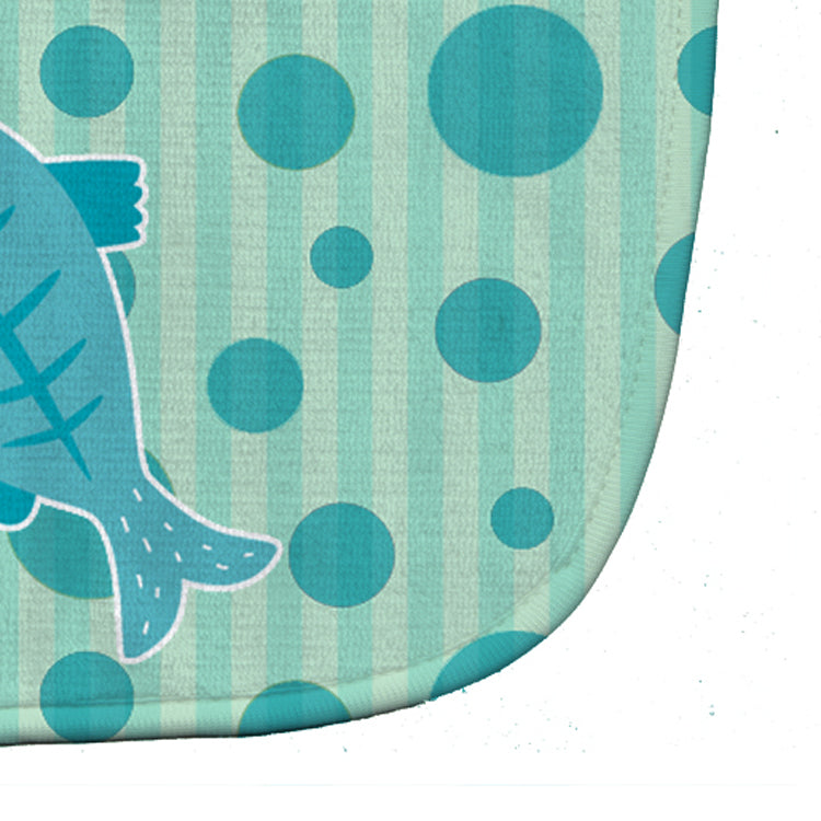 Polkadot Fish Baby Bib Easy-Clean Baby Bib Baby Feeding Accessory Baby Mealtime Essential, 10 x 13, Multicolor