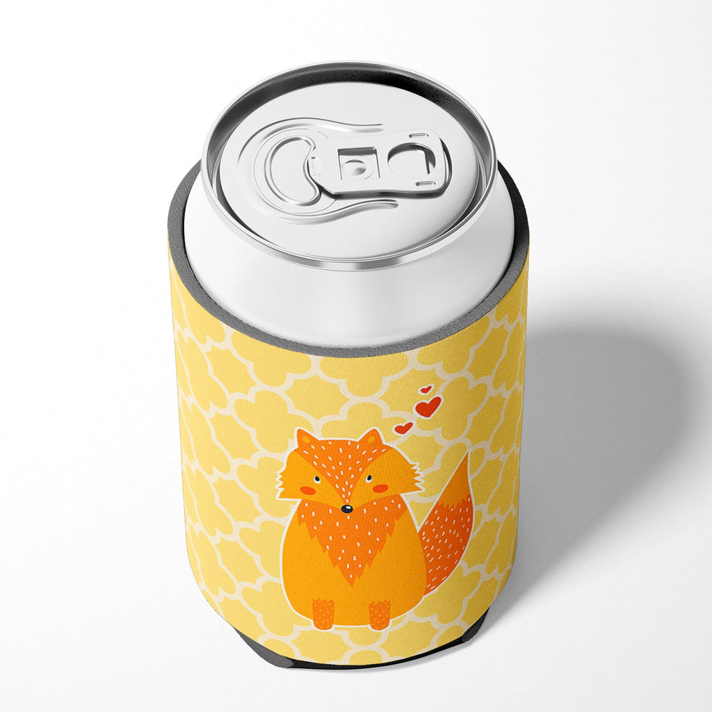 Foxy Love Can or Bottle Hugger Cooler Sleeve for Standard 12 oz Cans, Insulated Foam Beer & Soda Can Hugger Reusable