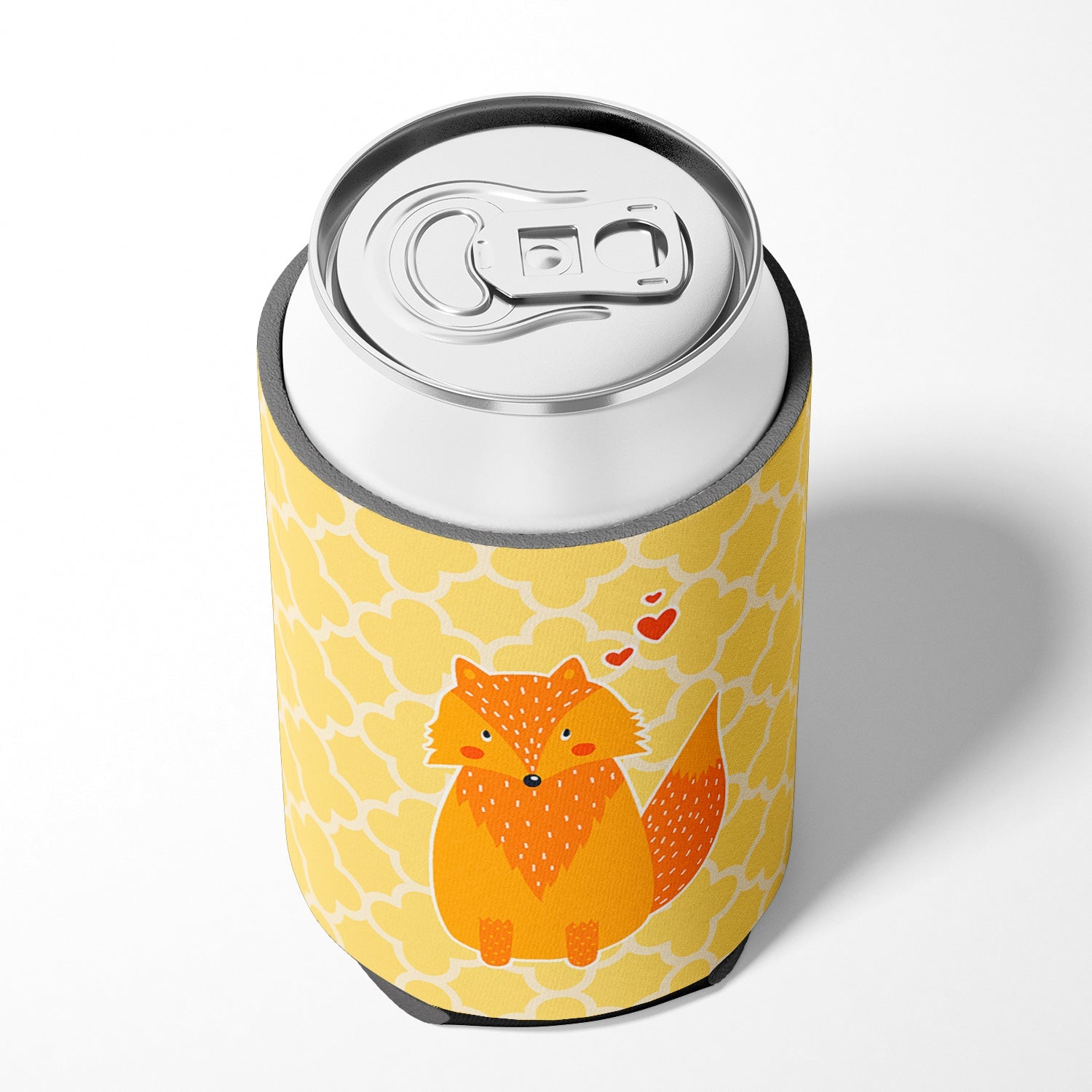 Foxy Love Can or Bottle Hugger Cooler Sleeve for Standard 12 oz Cans, Insulated Foam Beer & Soda Can Hugger Reusable