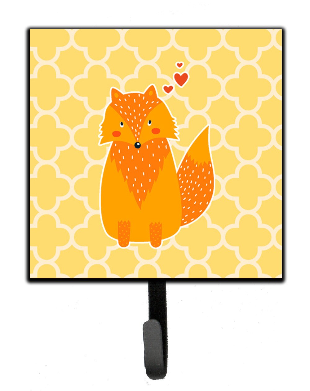 Foxy Love Leash or Key Holder Wall Hooks, Key Hooks Holder, Coat Rack Wall Mount, Coat Hooks, Hooks for Hanging Keys, Towels, Aprons, Leashes