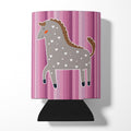 Horse Can or Bottle Hugger Cooler Sleeve for Standard 12 oz Cans, Insulated Foam Beer & Soda Can Hugger Reusable
