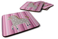 Horse Foam Coasters Set of 4 Cup Coasters for Indoor Outdoor, Tabletop Protection, Anti Slip, Mouse pad Material