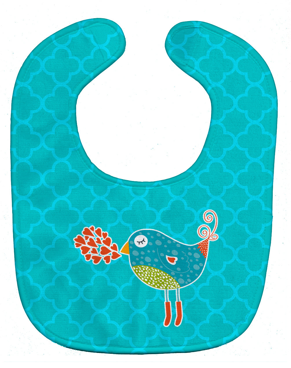 Birdy Love Baby Bib Easy-Clean Baby Bib Baby Feeding Accessory Baby Mealtime Essential, 10 x 13, Multicolor
