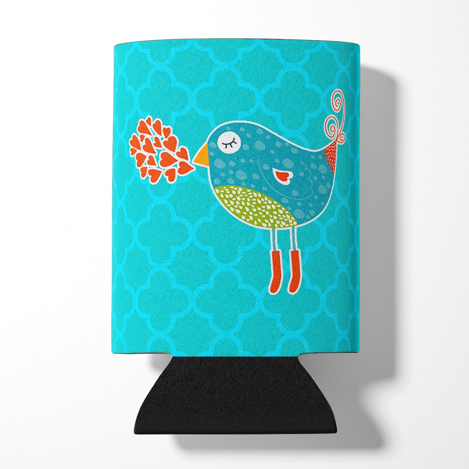 Birdy Love Can or Bottle Hugger Cooler Sleeve for Standard 12 oz Cans, Insulated Foam Beer & Soda Can Hugger Reusable