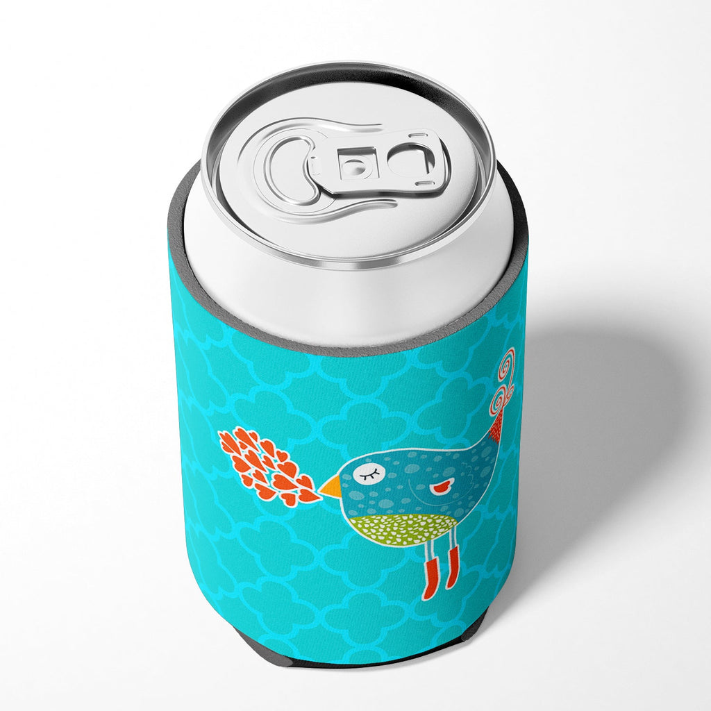 Birdy Love Can or Bottle Hugger Cooler Sleeve for Standard 12 oz Cans, Insulated Foam Beer & Soda Can Hugger Reusable